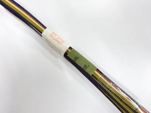 未使用品　正絹　帯留め用　手組三分紐